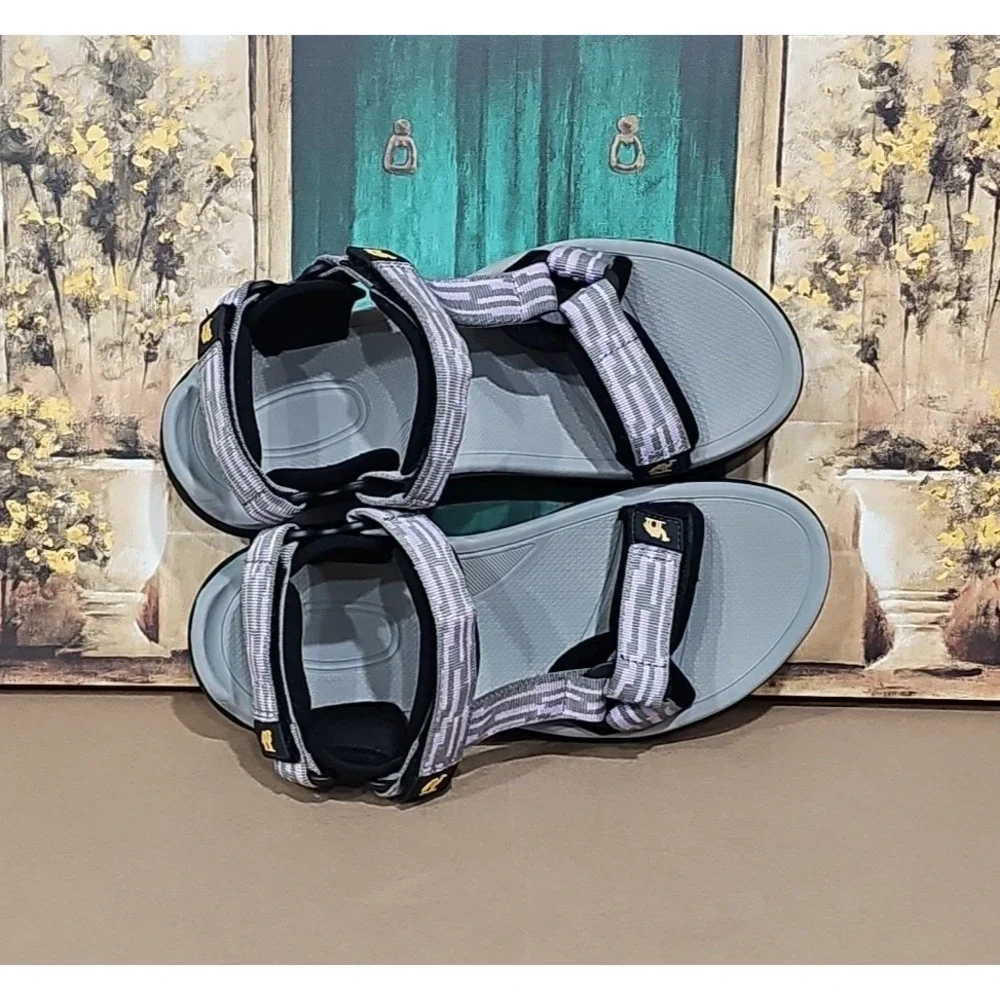 CAMEL‎ CROWN Mens Outdoor Hiking Sandal Adjustable Waterproof Size 9